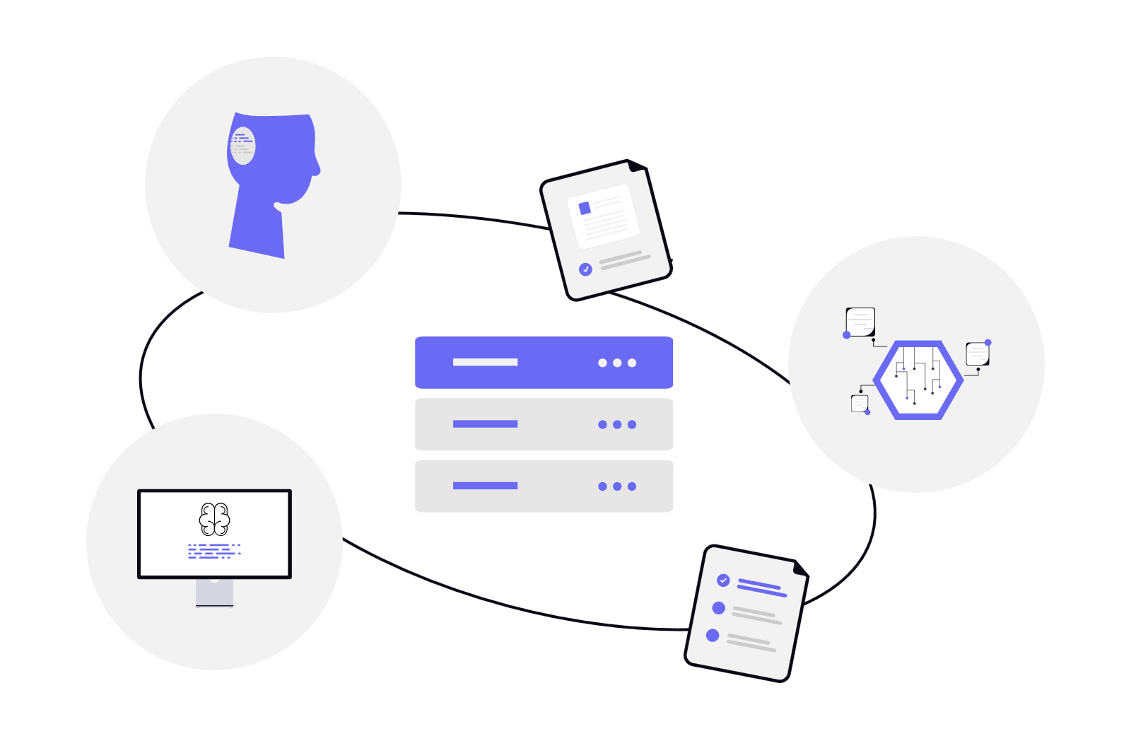 Illustration de l'artisanat numérique