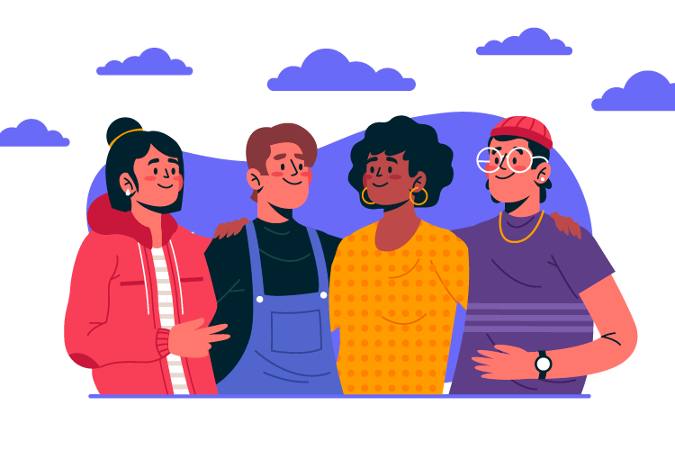 Illustration de collaboration